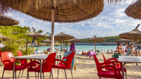 Mallorca Strandbar ses Fonts de n'Ales Bucht